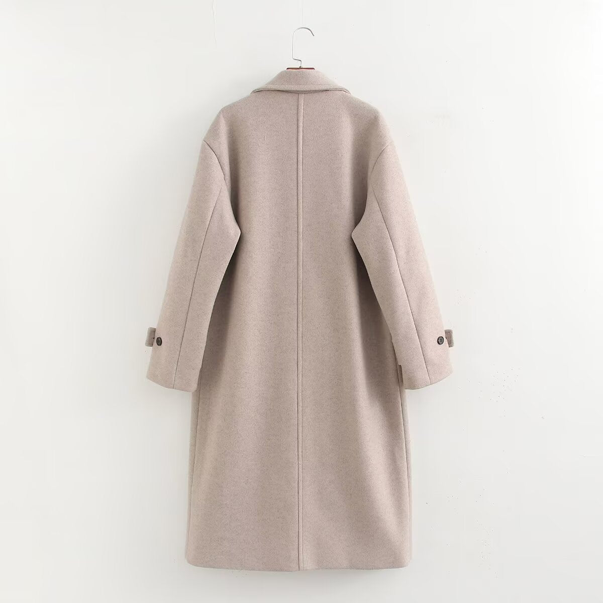 Women Clothing Autumn Elegant Soft Loose Overcoat Coat