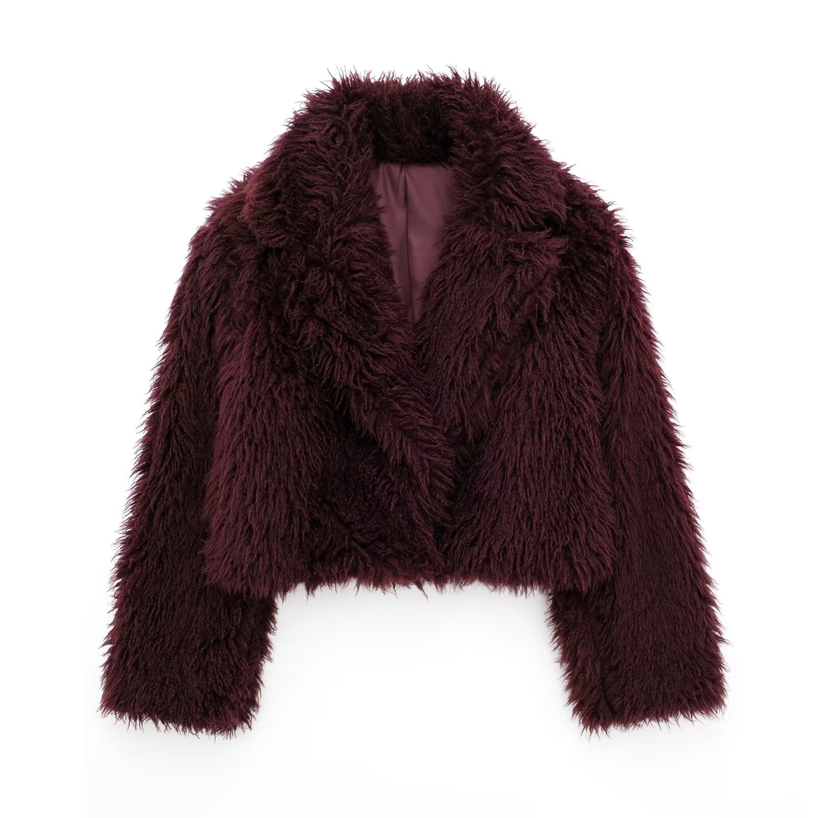 Women Clothing Autumn Winter All Match Fur Short Coat