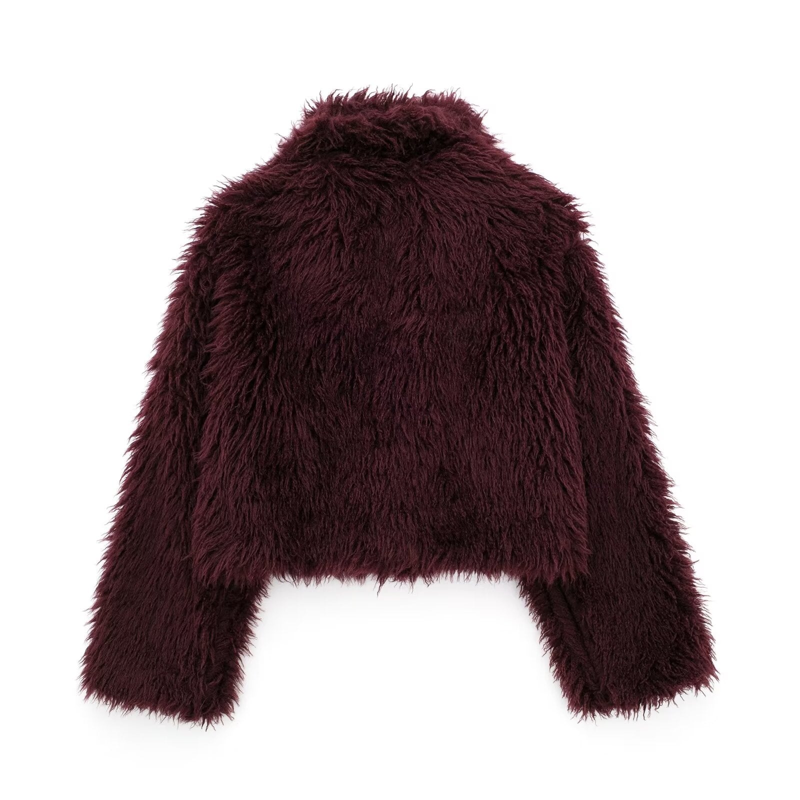 Women Clothing Autumn Winter All Match Fur Short Coat