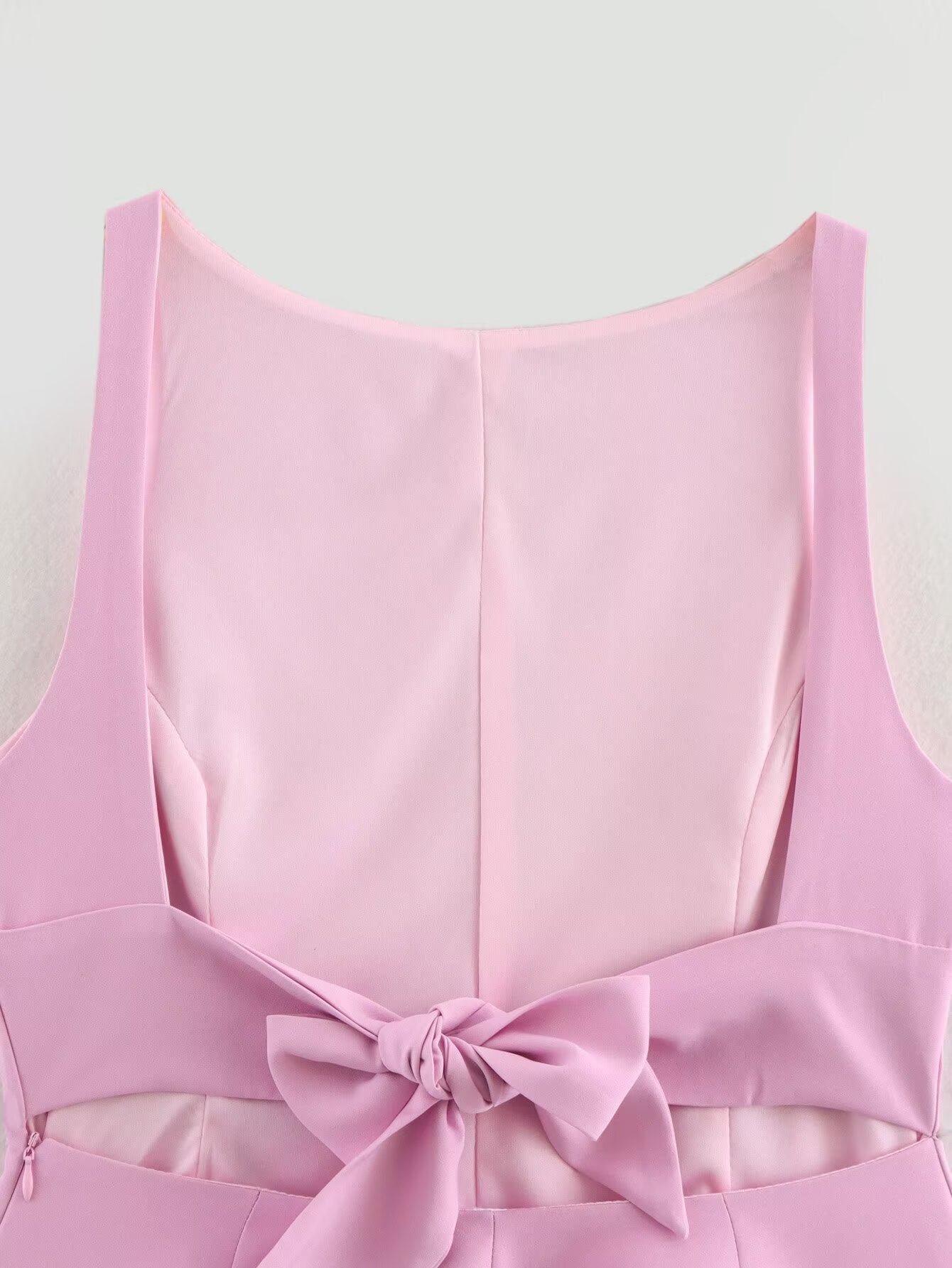 Summer Women Clothing Bowknot Decoration Slim Vest Top Women