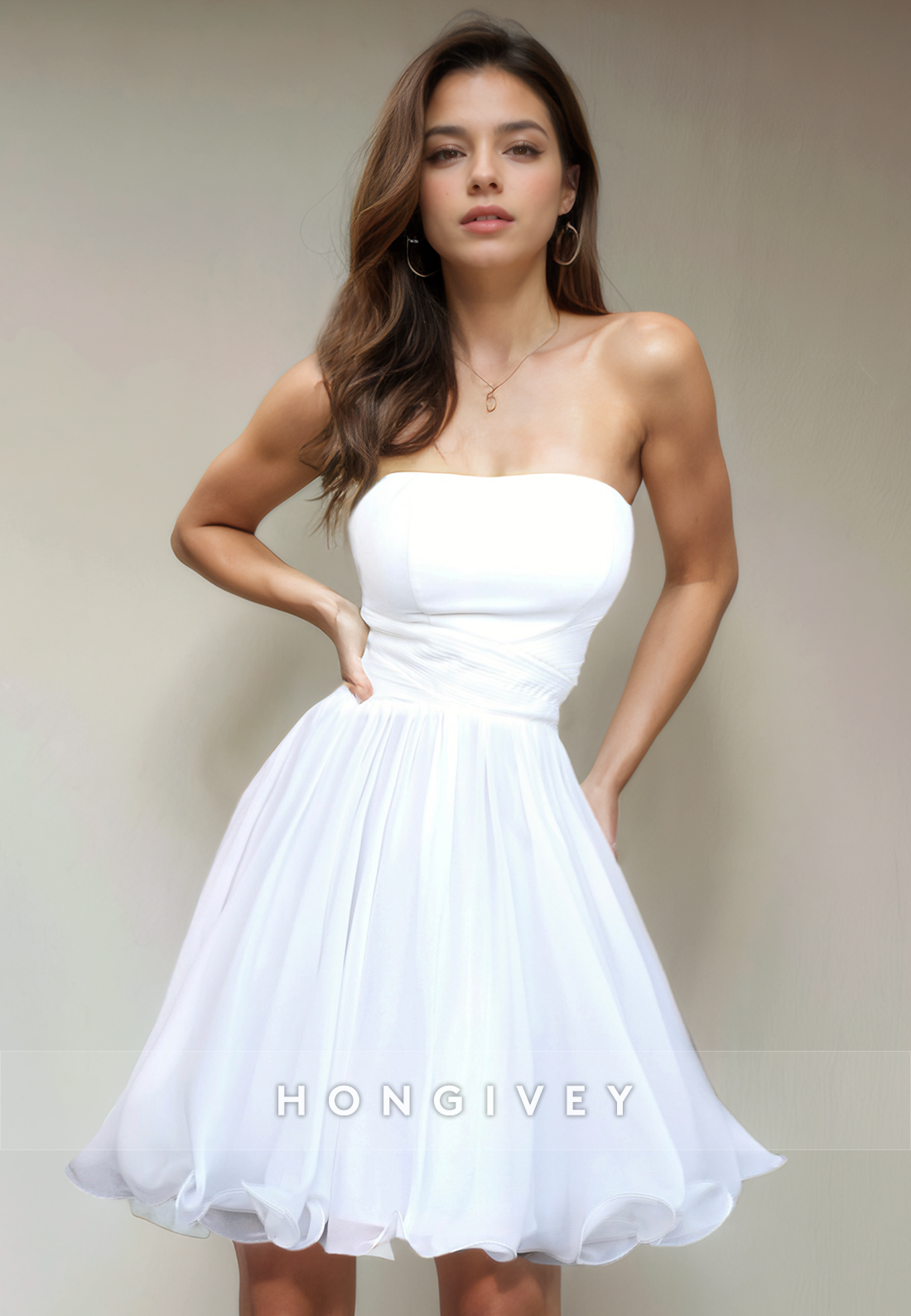 Sweetheart Aline Strapless Sleeveless Short Party Homecoming Dress