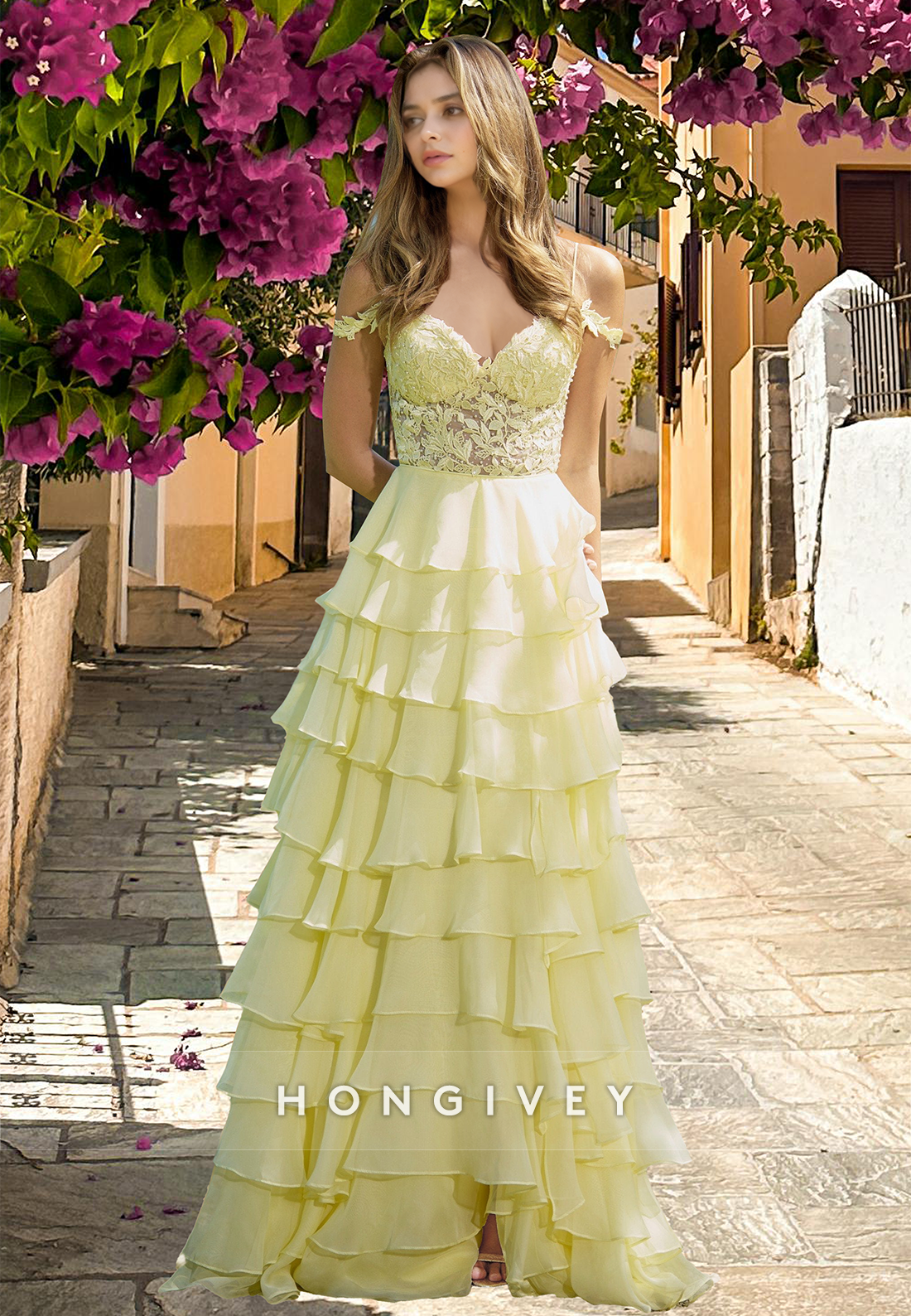 Mint Green Tiered Aline Tulle Quinceanera Homecoming Prom Dress Ball Gown