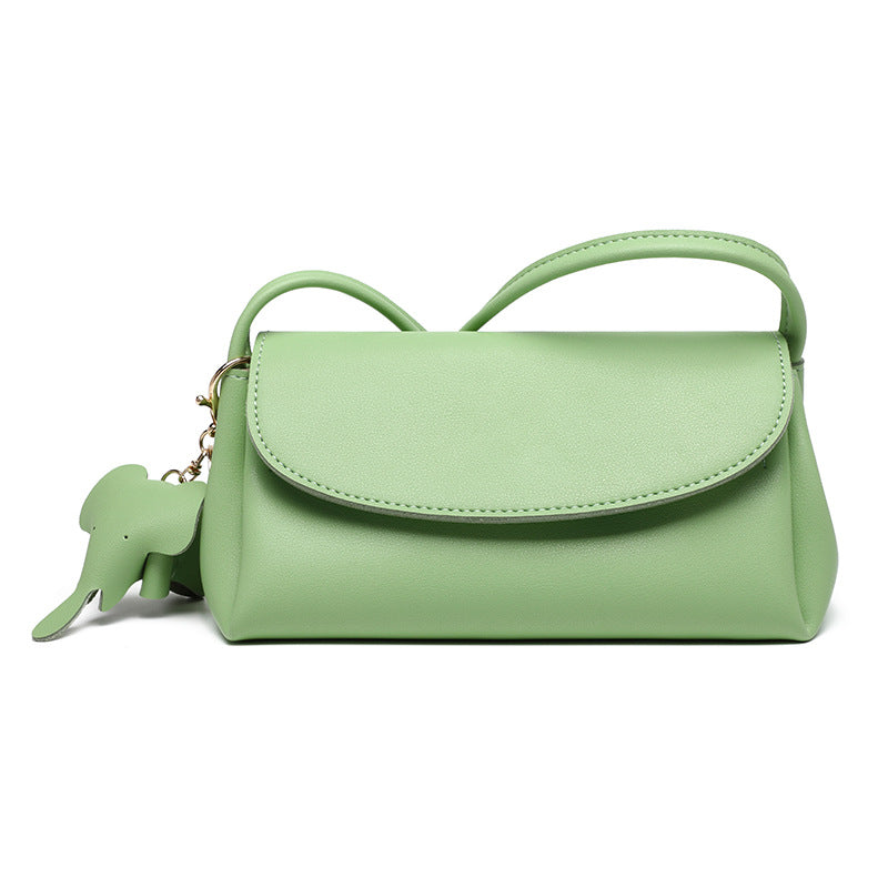 Women Bags Summer Crossbody Bag High Grade Soft Leather All Match Shoulder Bag Mobile Phone Bag One Size Green