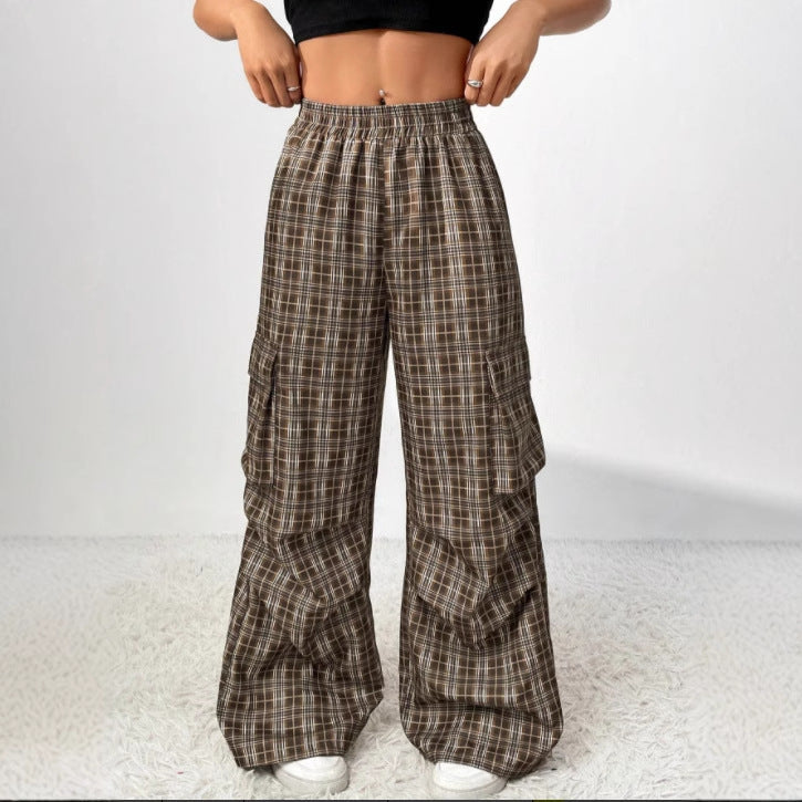 Women Clothing All Match Wide Leg Pants