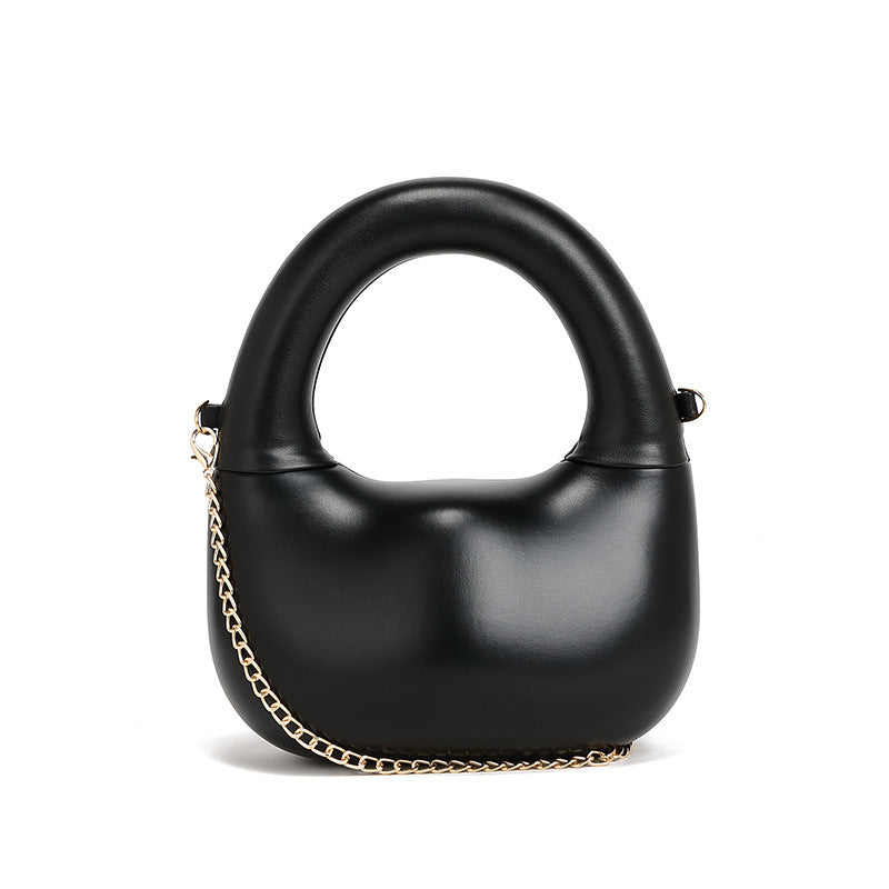 Women Bag High Grade Chain Shell Bag Handbag One Size Black