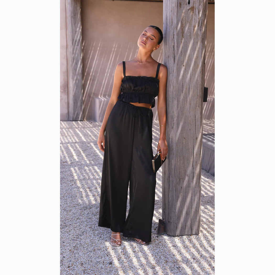 Summer Street Wide Leg Two Piece Set